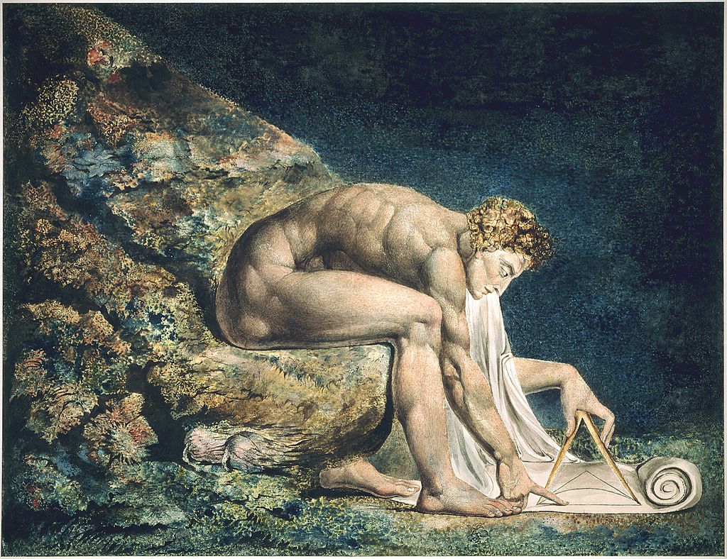 Wiliiam Blake, Newton . 1795